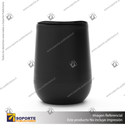 MUG BREEZE/NEGRO/POLIESTILENO