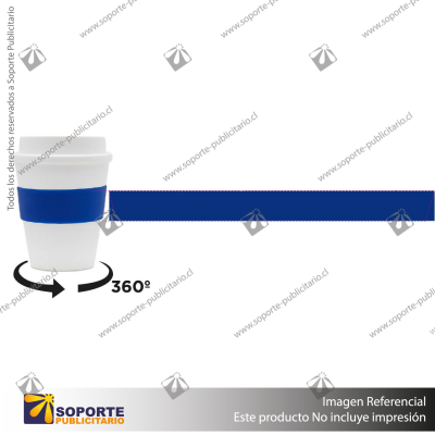 MUG EXPRESS CUP/BLANCO/AZUL