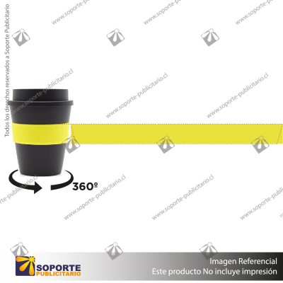 MUG EXPRESS CUP/NEGRO/AMARILLO