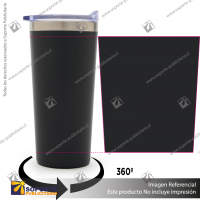 MUG FIGO/NEGRO/A.INOX/HIER
