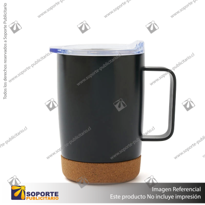 MUG STREET/NEGRO/A.INOX/HIER