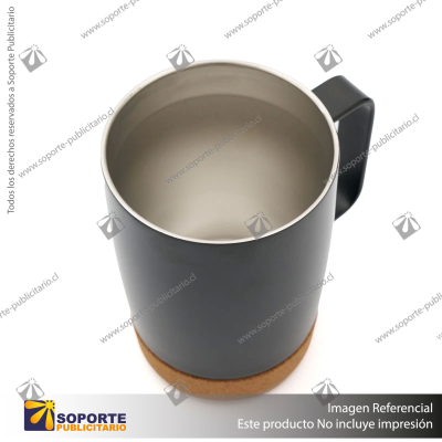 MUG STREET/NEGRO/A.INOX/HIER