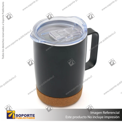 MUG STREET/NEGRO/A.INOX/HIER