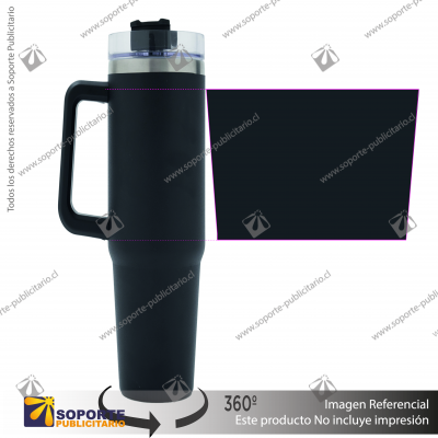 MUG TITAN/NEGRO/NEGRO