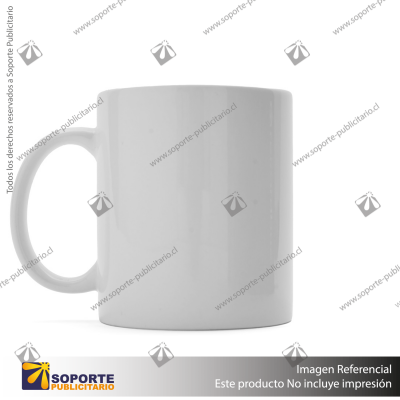 MUG - CANVAS SUBLIMATION/BLANCO/BLANCO