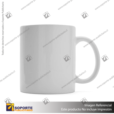 MUG - CANVAS SUBLIMATION/BLANCO/BLANCO