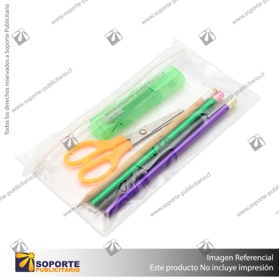 MULTI POUCH/TRANSPARENTE/PVC