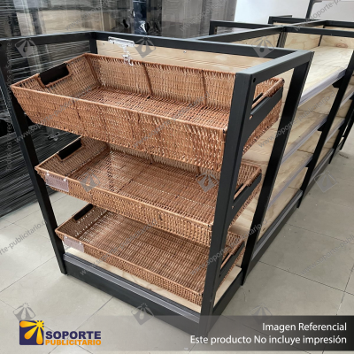 NEW – «GONDOLA CENTRAL H» M2- ALTURA 1200MM X 2.360MM