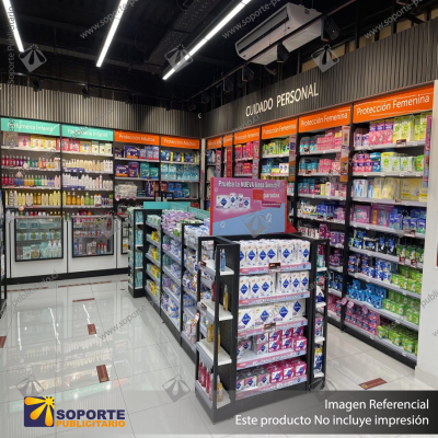 NEW – «GONDOLA CENTRAL H» M4- ALTURA 1200MM X 2.360MM