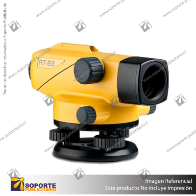 NIVEL AUTOMATICO TOPCON AT-B3A TOPCON 0: MODELO DE 28X DE AUMENTO. 1: MOVIMIENTO SIN FRENO Y AJUSTES DE MOVIMIENTO HORIZONTAL CON TORNILLOS SIN FIN. 2: RANGO DE PROTECCION AMBIENTAL IPX6. 3: RAPIDOS, PRECISOS Y COMPENSACION AUTOMATICA ESTABLE. 4: ULTRA BA