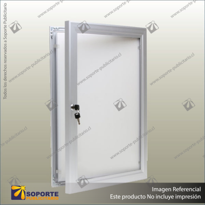 OUTDOOR SNAP POSTA FRAMES - LOCKABLE - ANODISED ALUMINIUM - A2 - 594 X 420