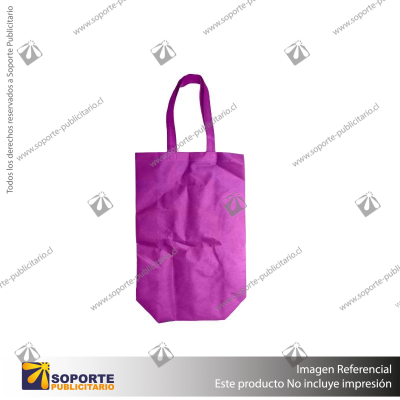 PACK 200 UNDS. BOLSA TNT 40X30X12 MORADO