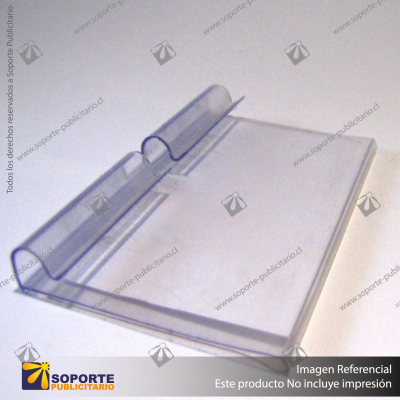 PACK 2000 UNDS. PORTA PRECIO 42X80 MM