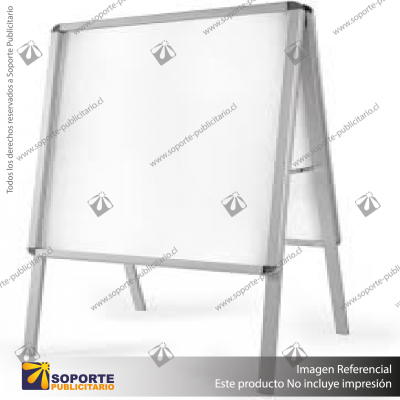 PALOMA DOBLE MARCO CLIP ALUMINIO 65.5*116 CMS