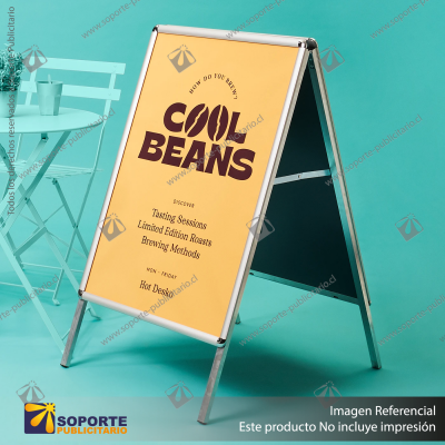 PALOMA DOBLE MARCO CLIP ALUMINIO FORMATO A0 (84.1*118.9 CMS)