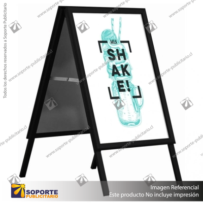 PALOMA DOBLE MARCO CLIP ALUMINIO FORMATO A2 (42*59.4 CMS)