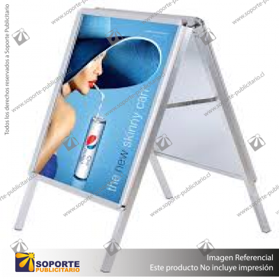 PALOMA SIMPLE MARCO CLIP ALUMINIO FORMATO A2 (42*59.4 CMS)