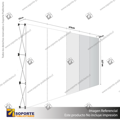 PANEL ARANA 5 CUERPOS