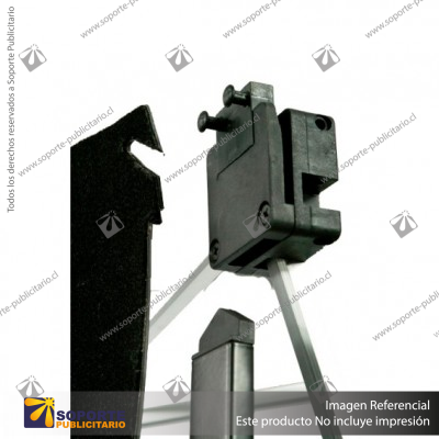PANEL ARAÑA PAI CURVO DOBLE GRAFICA 4 CUERPOS (280*230 CMS)