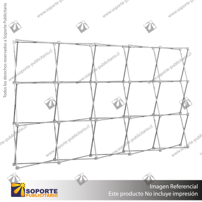 PANEL ARAÑA PAI RECTO 5 CUERPOS (375*230 CMS)