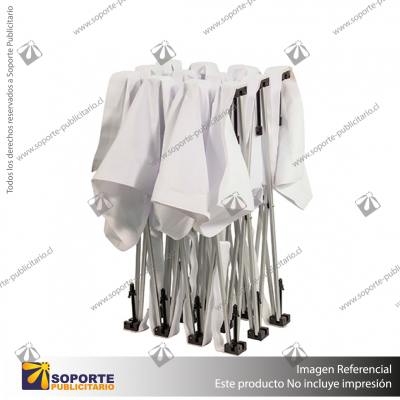 PANEL ARAÑA TEXTIL RECTO DOBLE GRAFICA 2 CUERPOS (150*230 CMS) + CARRO BASICO + FOCOS HALOGENO