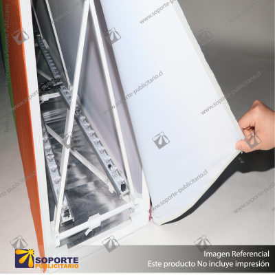 PANEL PUBLICITARIO PREMIUM RECTO 4 CUERPOS (CAJA DE LUZ) (HASTA AGOTAR STOCK)