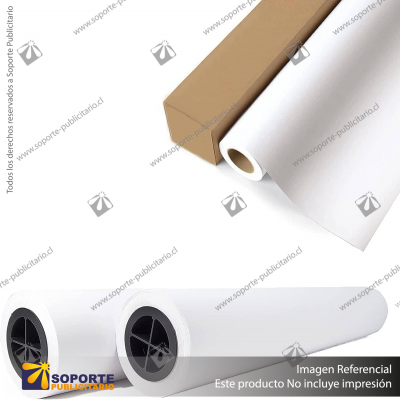 PAPEL SINTETICO 180 GRS MATE 1.27*50 MTS