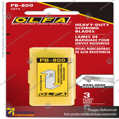 PB-800 PLASTIC AND LAMINATE CUTTER REPLACEMENT BLADES - 3 PACK VARIATION: DEFAULT TITLE