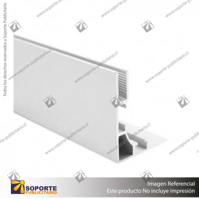 PERFIL FRAMELESS 4 CM