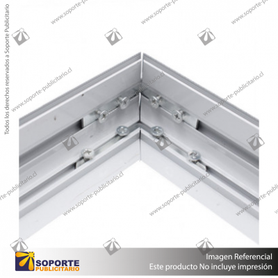 PERFIL FRAMELESS 4 CM