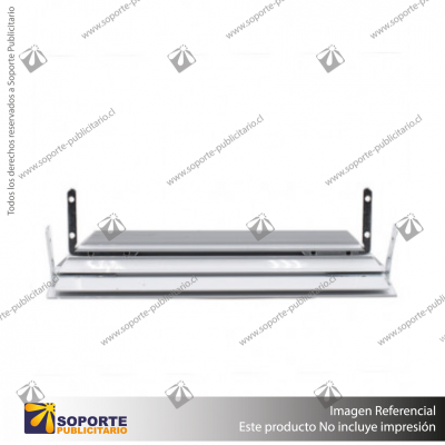PERFIL FRAMELESS 4 CM