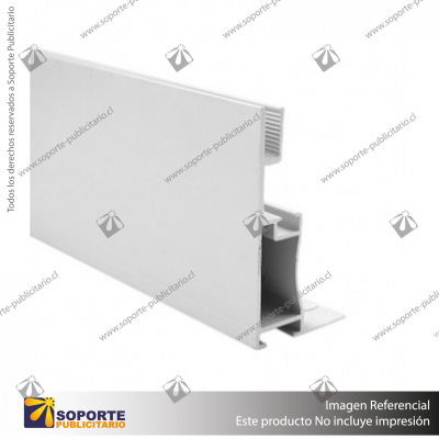 PERFIL FRAMELESS 6 CM