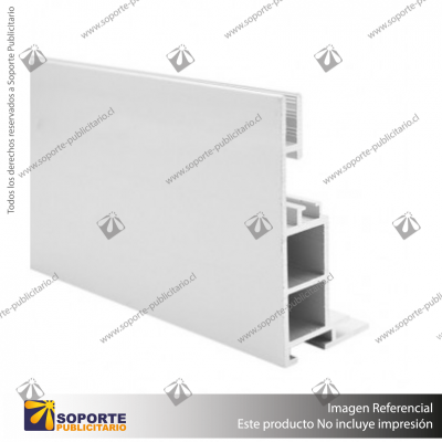 PERFIL FRAMELESS 8 CM