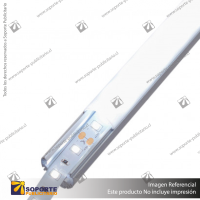 PERFIL PARA CINTA LED ALP 008 (2 MTS)
