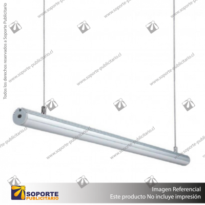 PERFIL PARA CINTA LED ALP 008 (2 MTS)