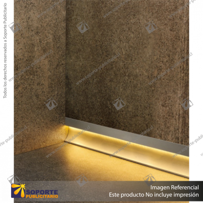 PERFIL PARA CINTA LED ALP 023 (2 MTS)