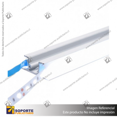 PERFIL PARA CINTA LED ALP 050 (2 MTS)