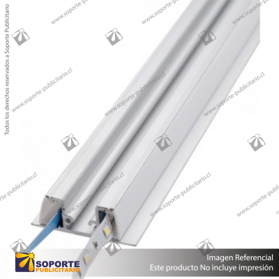 PERFIL PARA CINTA LED ALP 050 (2 MTS)