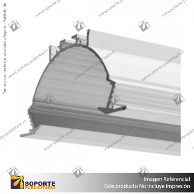 PERFIL PARA CINTA LED ALP 059 (2 MTS)