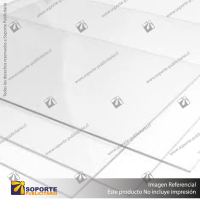 PLANCHA DE ACRILICO TRANSPARENTE 2 MM 1220*2440 MM