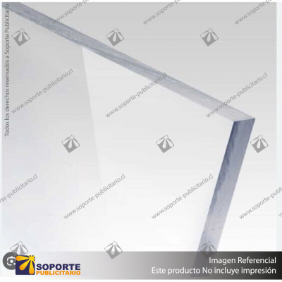 PLANCHA DE ACRILICO TRANSPARENTE 4 MM 1220*2440 MM