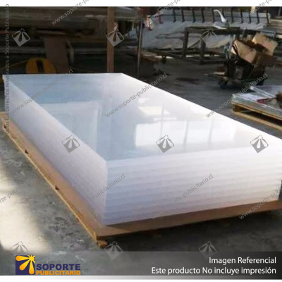 PLANCHA DE ACRILICO TRANSPARENTE 4 MM 1220*2440 MM