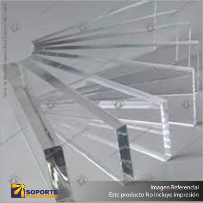 PLANCHA DE ACRILICO TRANSPARENTE 4 MM 1220*2440 MM