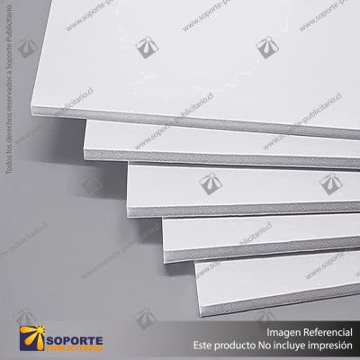 PLANCHA PVC ESPUMADO / SINTRA / TROVICEL 10 MM 1.22*2.44 MTS COLOR BLANCO 0.45 DENSIDAD (BAJA) (C4)