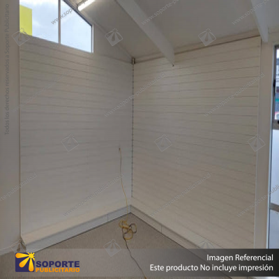 PLANKWALL DISPLAY PANEL SHELF FOOTER