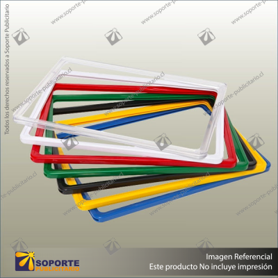 PLASTIC POSTER FRAMES FOR RETAIL DISPLAY UNITS - A5 - BLACK