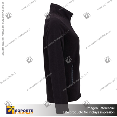 POLAR NORMAN MUJER/LARGE/NEGRO