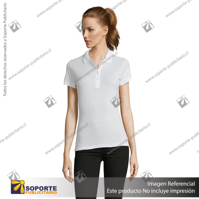 POLERA CON CUELLO PASSION/MEDIUM/AZUL COSMO