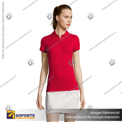 POLERA CON CUELLO PASSION/MEDIUM/AZUL COSMO