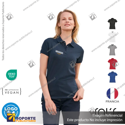 POLERA CON CUELLO PASSION/MEDIUM/AZUL COSMO